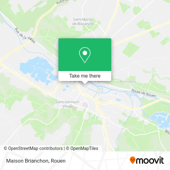 Maison Brianchon map