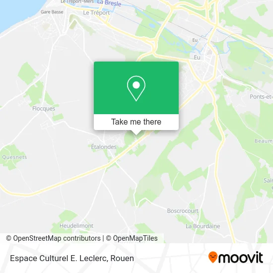 Espace Culturel E. Leclerc map