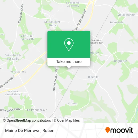 Mairie De Pierreval map