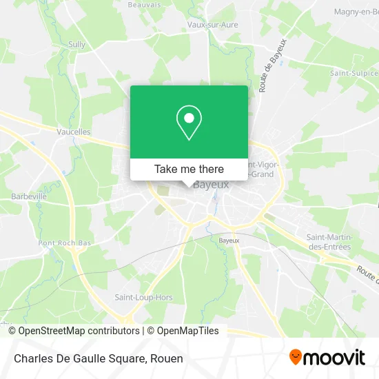 Place Charles De Gaulle map