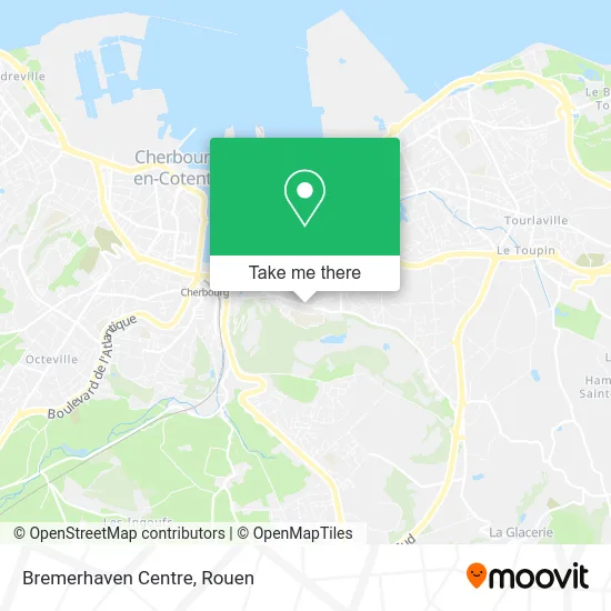 Bremerhaven Centre map