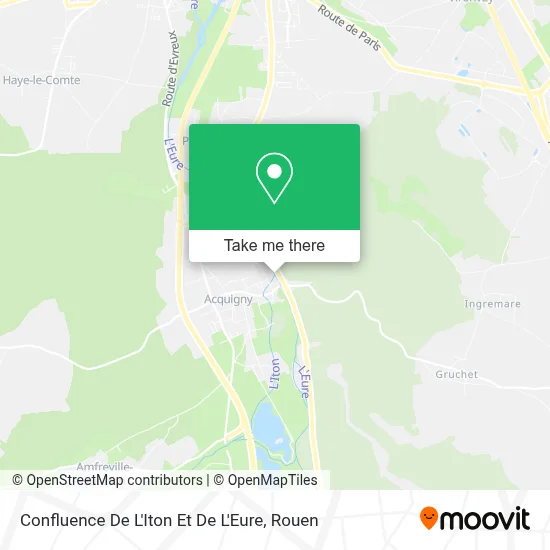 Confluence De L'Iton Et De L'Eure map