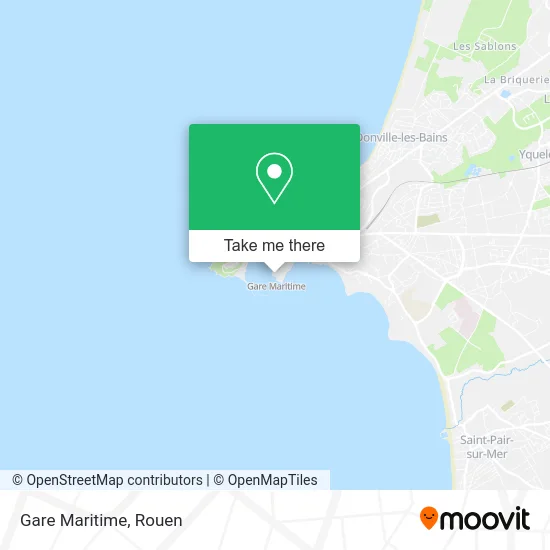 Gare Maritime map