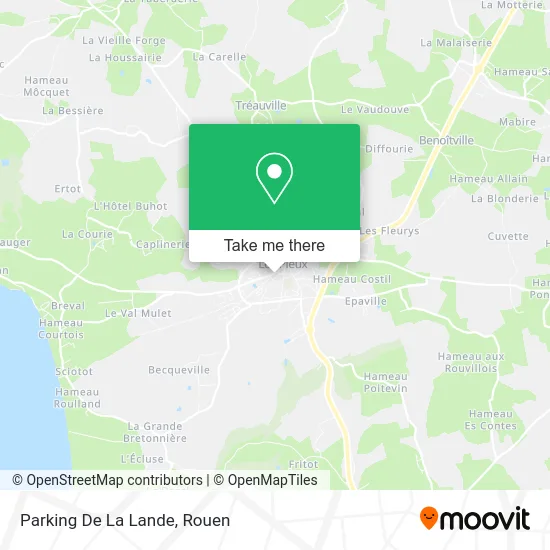 Parking De La Lande map