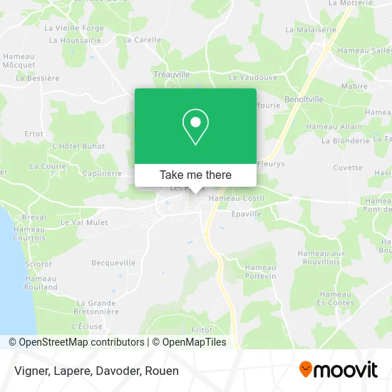 Vigner, Lapere, Davoder map