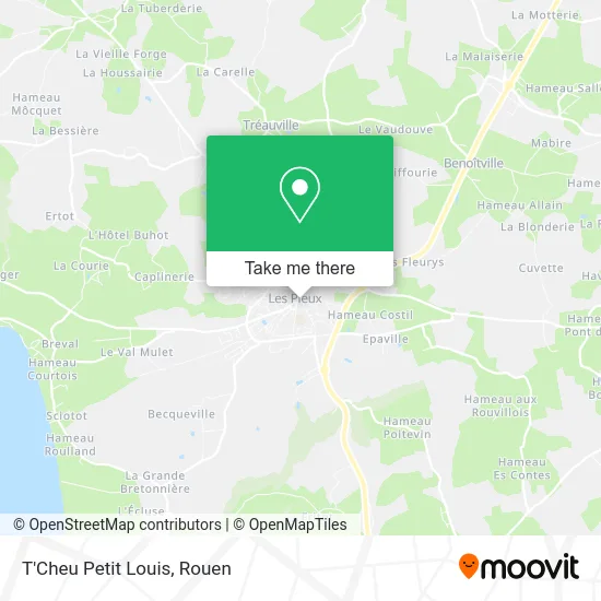 T'Cheu Petit Louis map