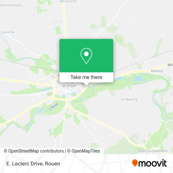 E. Leclerc Drive map