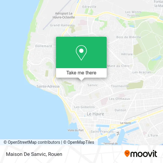 Maison De Sanvic map