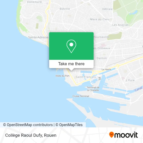Collège Raoul Dufy map
