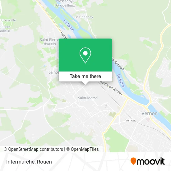 Intermarché map