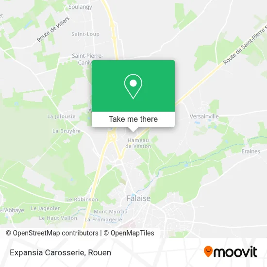 Expansia Carosserie map