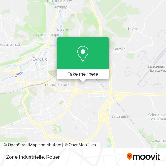 Zone Industrielle map