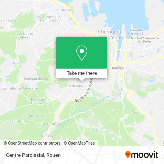 Centre Paroissial map