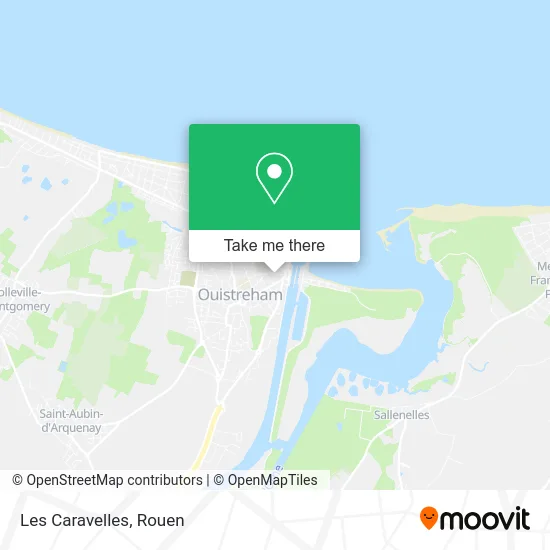 Les Caravelles map