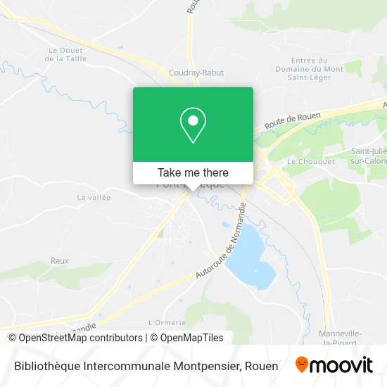 Bibliothèque Intercommunale Montpensier map