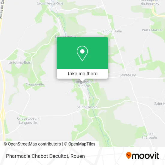 Pharmacie Chabot Decultot map