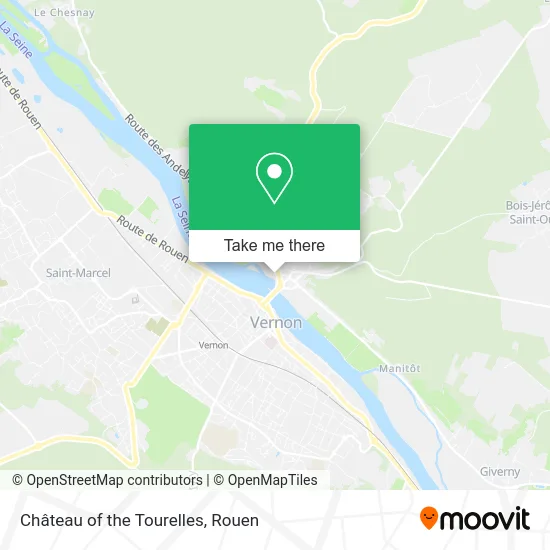 Château Des Tourelles map