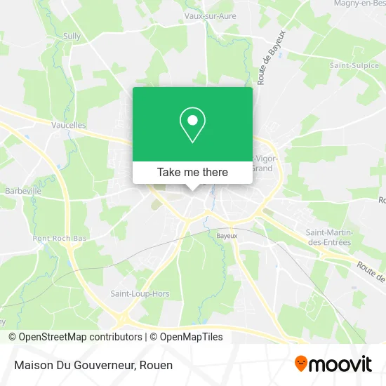 Maison Du Gouverneur map