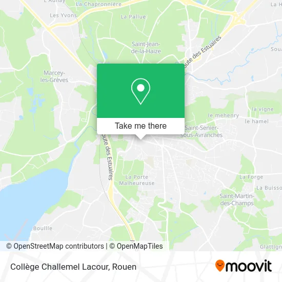 Collège Challemel Lacour map