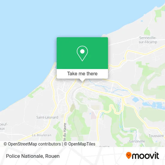 Police Nationale map