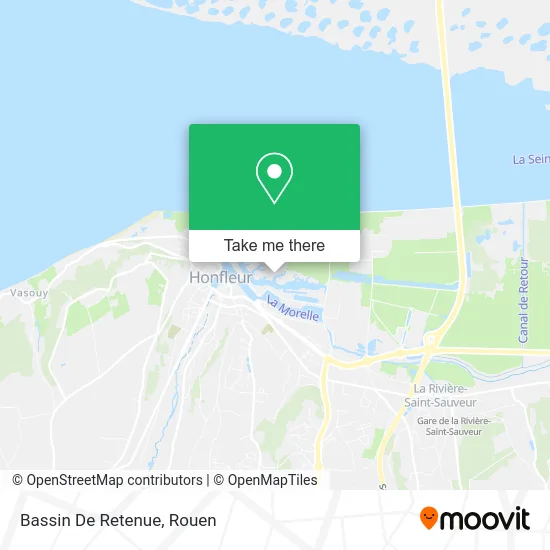 Bassin De Retenue map