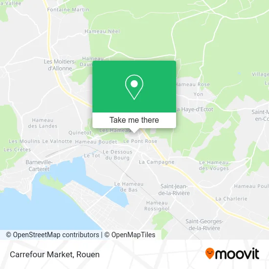 Carrefour Market map