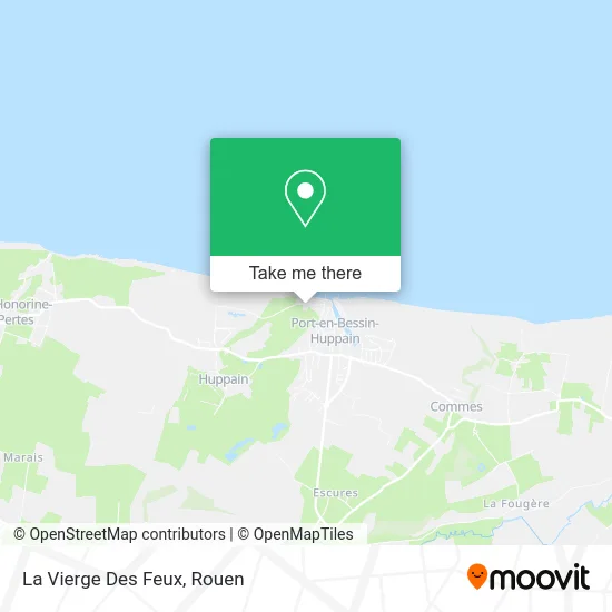 La Vierge Des Feux map