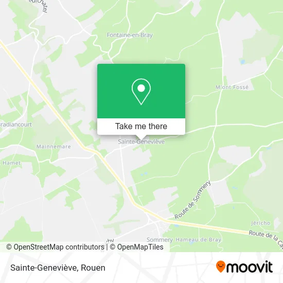 Sainte-Geneviève map