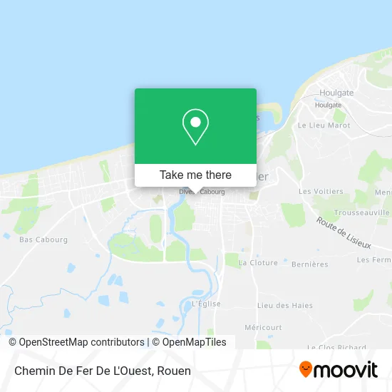 Chemin De Fer De L'Ouest map