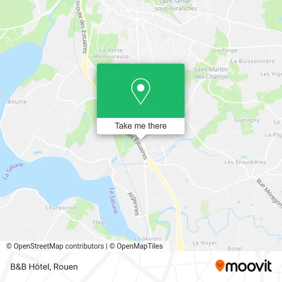 B&B Hôtel map