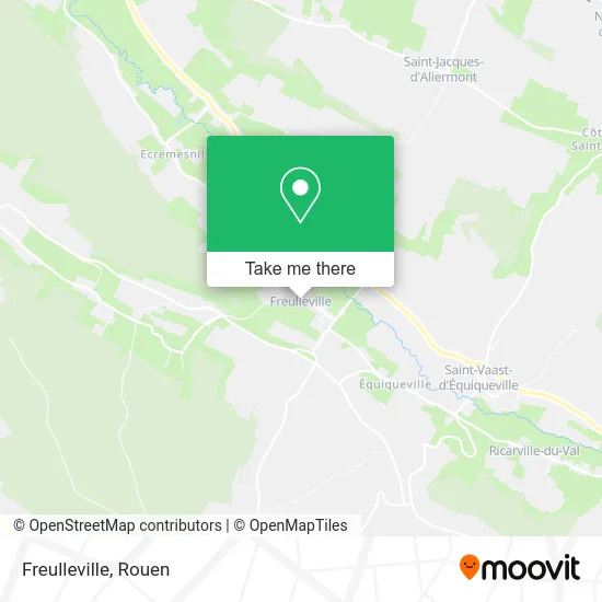 Freulleville map