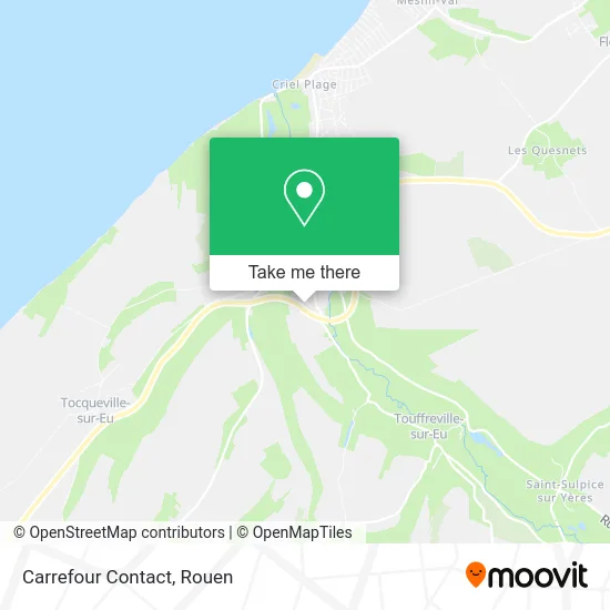 Carrefour Contact map