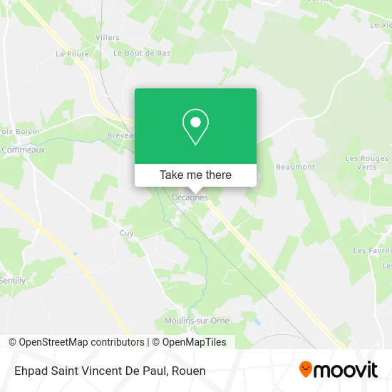 Ehpad Saint Vincent De Paul map