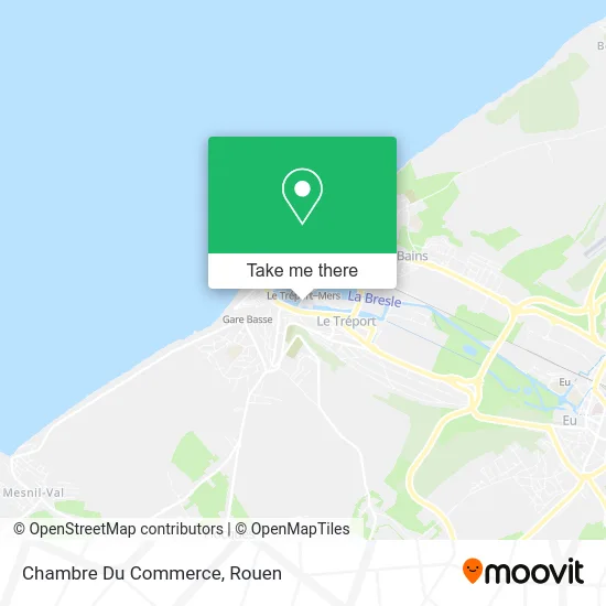 Chambre Du Commerce map