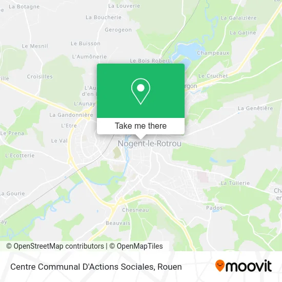Centre Communal D'Actions Sociales map