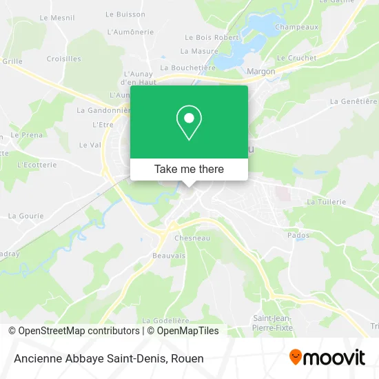 Ancienne Abbaye Saint-Denis map