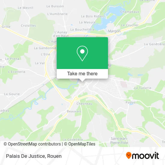 Palais De Justice map