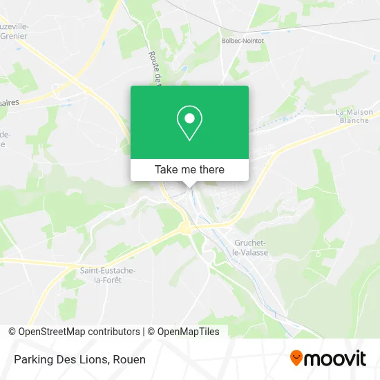 Parking Des Lions map