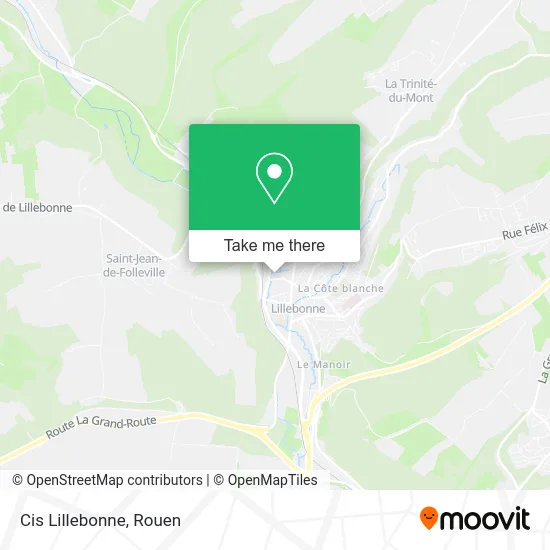 Cis Lillebonne map
