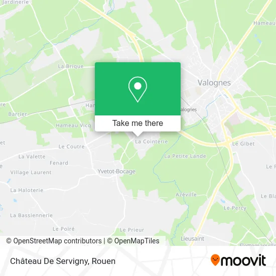 Château De Servigny map