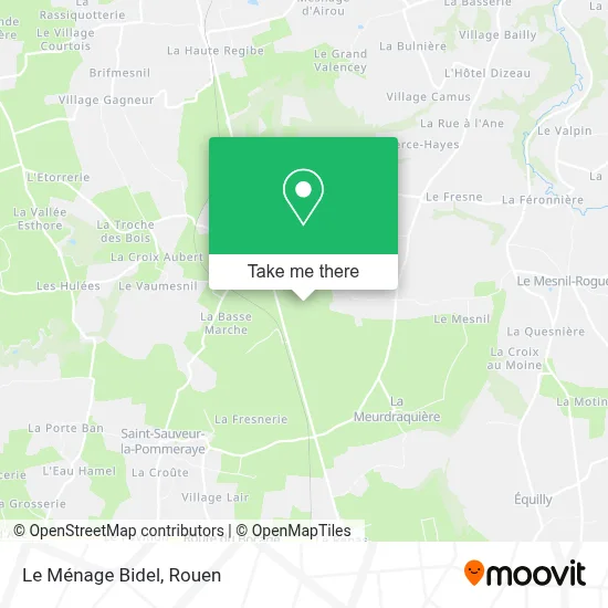 Le Ménage Bidel map