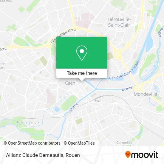 Allianz Claude Demeautis map