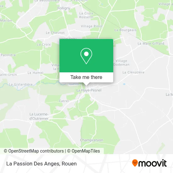 La Passion Des Anges map