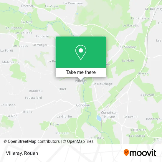 Villeray map