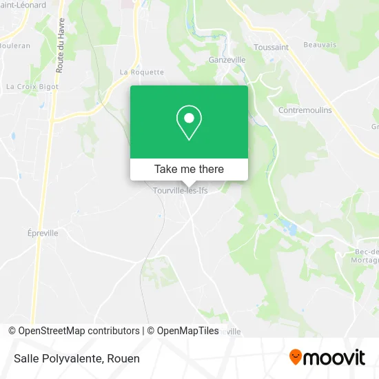 Salle Polyvalente map