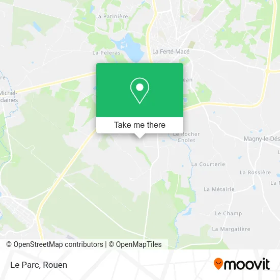 Le Parc map