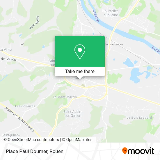 Place Paul Doumer map