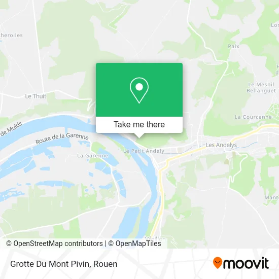 Grotte Du Mont Pivin map