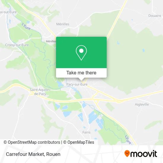 Carrefour Market map