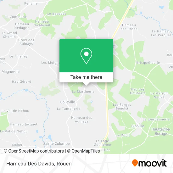 Hameau Des Davids map